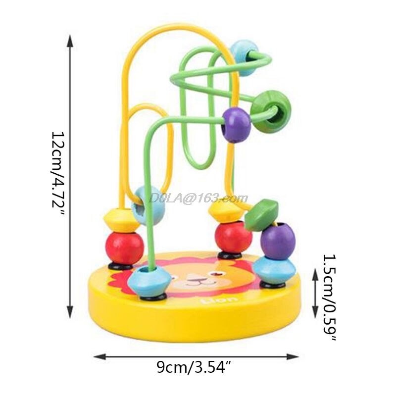 Mainan Edukasi Anak Bayi Puzzle Maze Labirin Roller Coaster Lucu