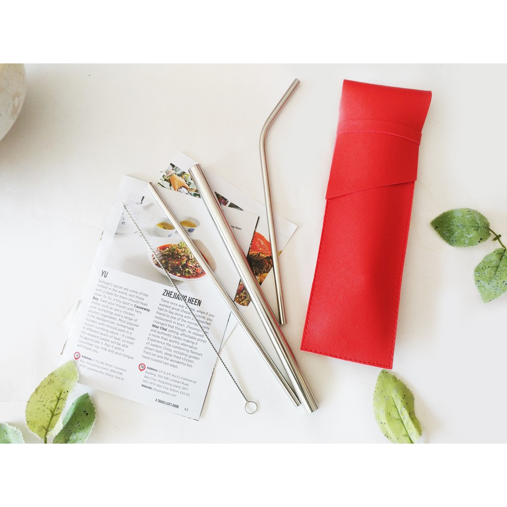 

Tempat Alat Tulis Tempat Sedotan Kulit mewah Kotak pensil simple