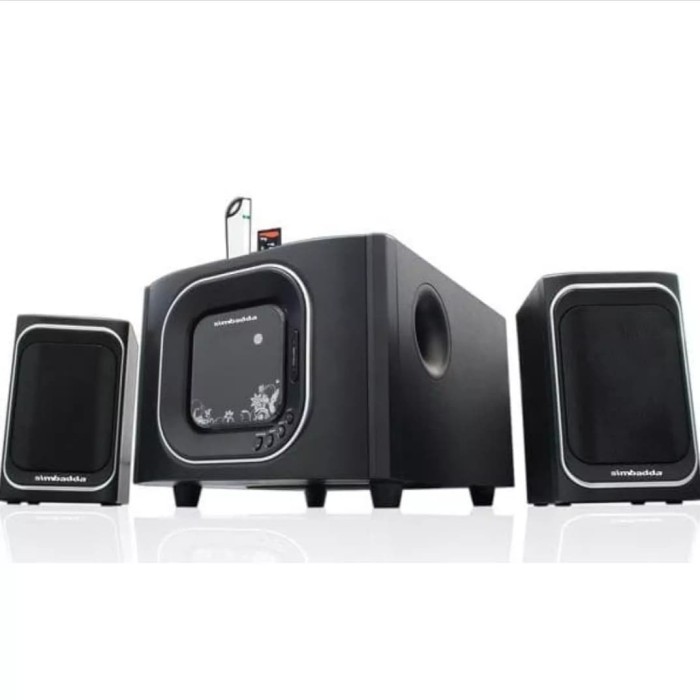 SPEAKER 2.1 MULTIMEDIA SIMBADDA CST 2700N+ PLUS MUSIC PLAYER SUBWOOFER