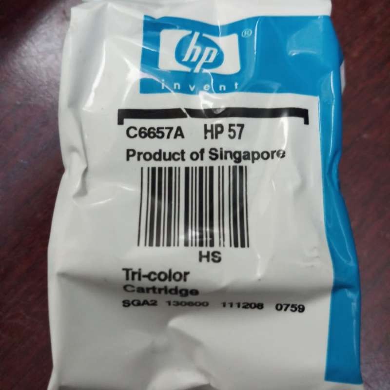 Tinta Cartridge HP 57 Tanpa dus Losepack original