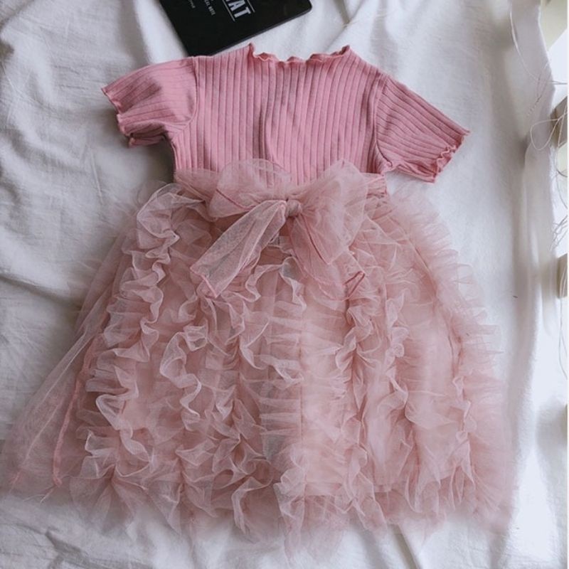 HappyOliver DRESS WINTER RIBB EBV Baju Dress Anak Perempuan Import/Dress Bayi Perempuan/Gaun Bayi Perempuan/Dress Pesta/Dress Bayi