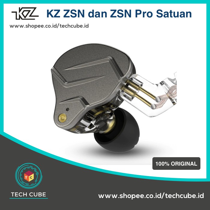 KZ ZSN KZ ZSN PRO Replacement Satuan Earphone Kiri dan Kanan