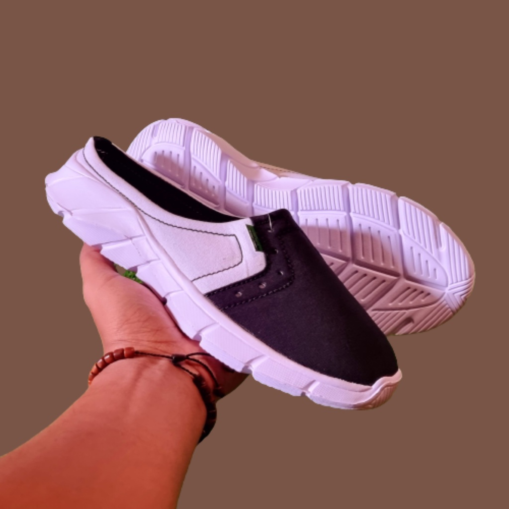 NEW ARRIVAL COD bayar ditempat... SEPATU SLIP ON BUSTONG pria dan wanita dewasa anak anak bahan kanv
