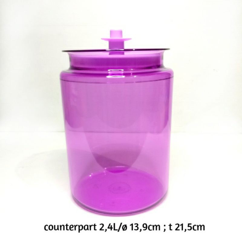 TOPLES KRISTAL TUPPERWARE