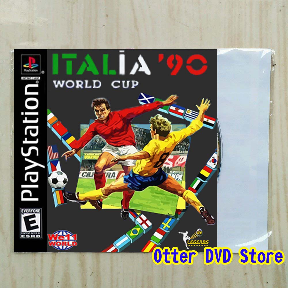 Kaset CD Game Ps1 Ps 1 Winning Eleven FIFA World Cup 1990 Italia