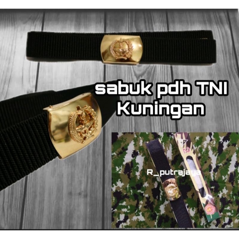 sabuk pdh TNI Kuningan