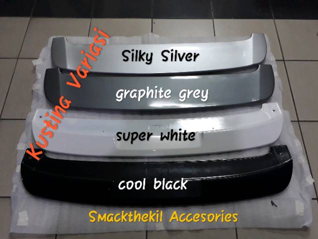 Spoiler plastik suzuki sx4 x over