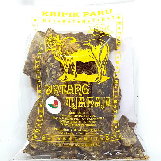 

Buruan Serbu] Bintang Tjahaja Keripik Paru Sapi 110Gr | Kripik Asli Khas Malang Enak