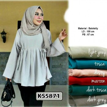 BUSANA MUSLIMAH CARDIGAN SYARI GAMIS NISSA SABYAN,LEBARAN,JALAN JALAN KS5871