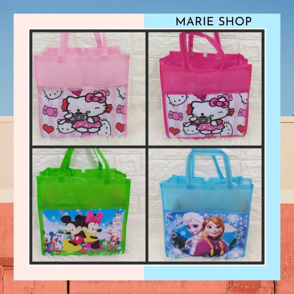 

BIRTHDAY BAG TAS ULANG TAHUN ANAK ULTAH GOODIE BAG KARAKTER