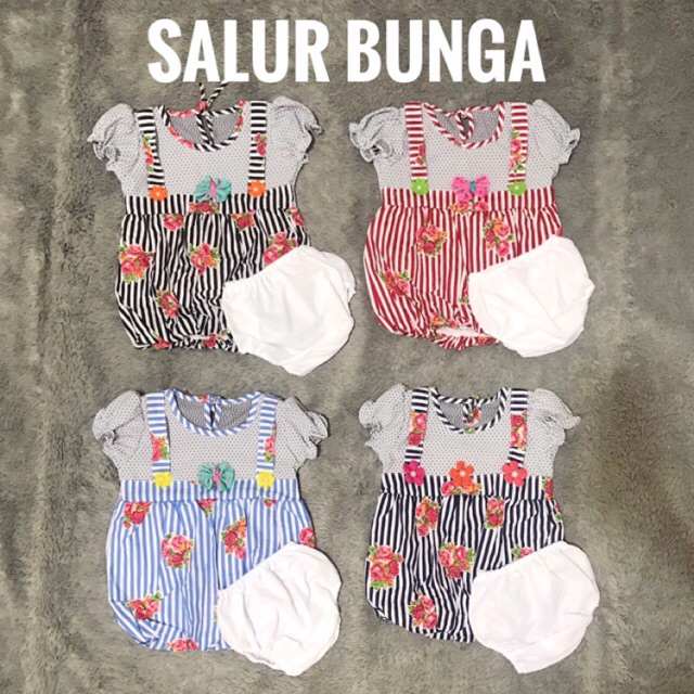 Setelan Rok / Dress Bayi Berbagai Motif