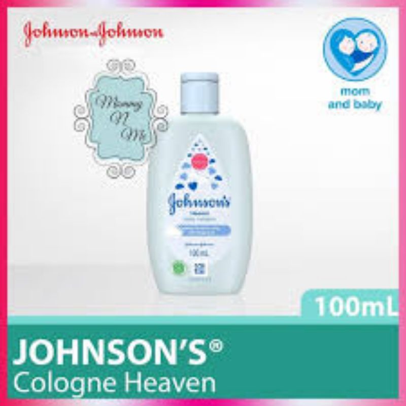 ORIGINAL JOHNSON'S BABY COLOGNE HEAVEN 100 ML / JOHNSONS COLOGNE BIRU 100ML