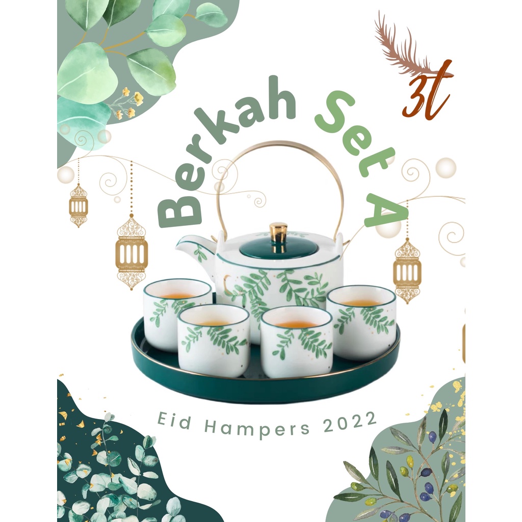 

Berkah Set A (Eid Hampers 2022) / Idul Fitri Hampers / Lebaran / Parcel / Hampers