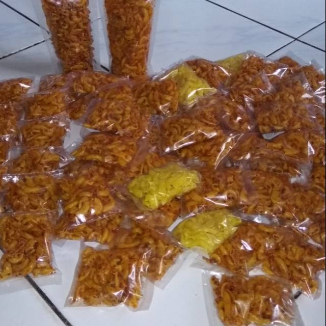 

Makaroni unyil extra pedas kemasan mini