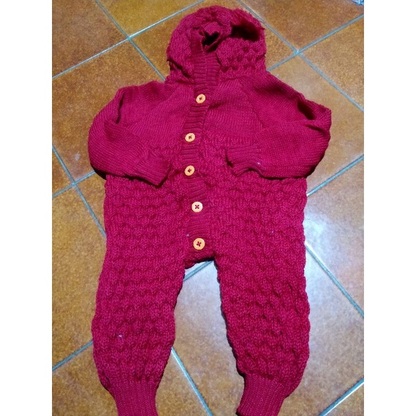 READY STOCK .JUMPSUIT BAYI/.JUMPER BAYI/Jumper Rajut Anak Bayi Lucu 0-12 bln UNISEX/Jumsuit Bayi/Baju kodok/Jumper bayi perempuan/Jumper bayi laki-laki/onepiece baby/Jumper Bayi-7