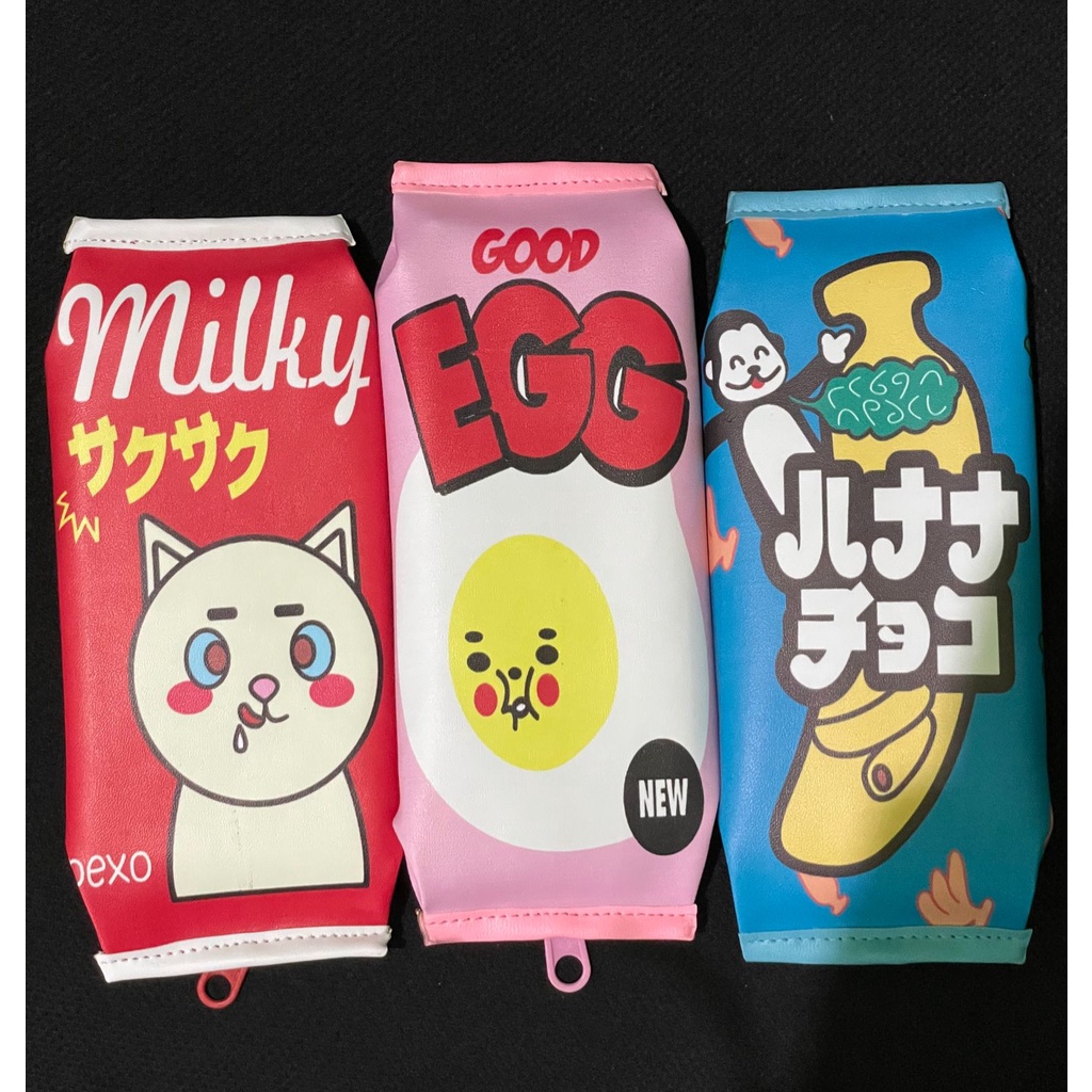TGS - TEMPAT PENSIL MODEL BUNGKUS SNACK LUCU UNIK / KOTAK PENSIL LUCU UNIK MURAH-3