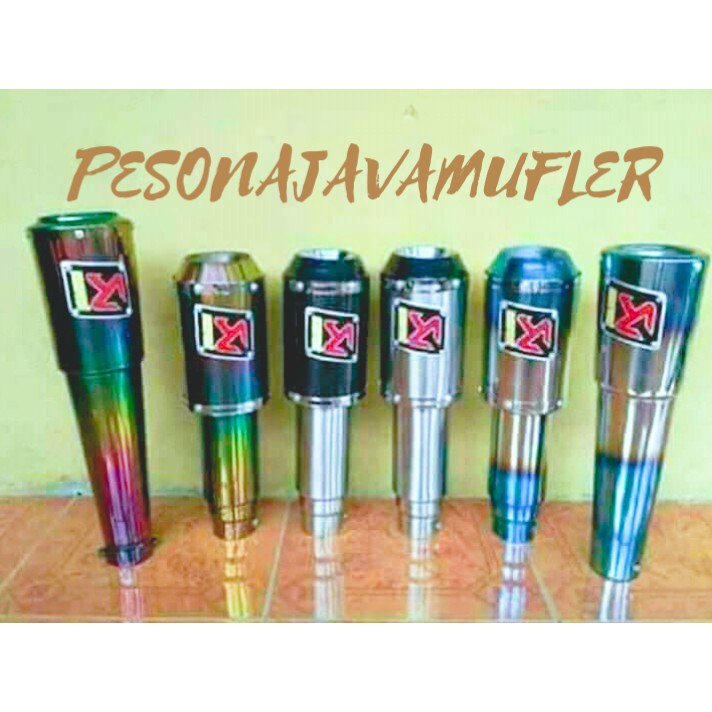 knalpot racing akrapovic gp lorenzo r15 cbr150 cb150  gsx