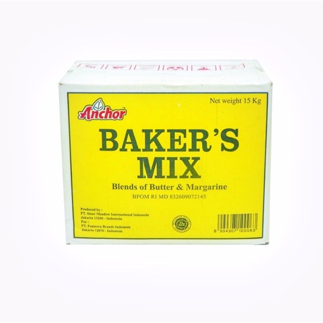 Anchor Bakers Mix 500 Gr / Butter Mix Anchor / Baker Mix