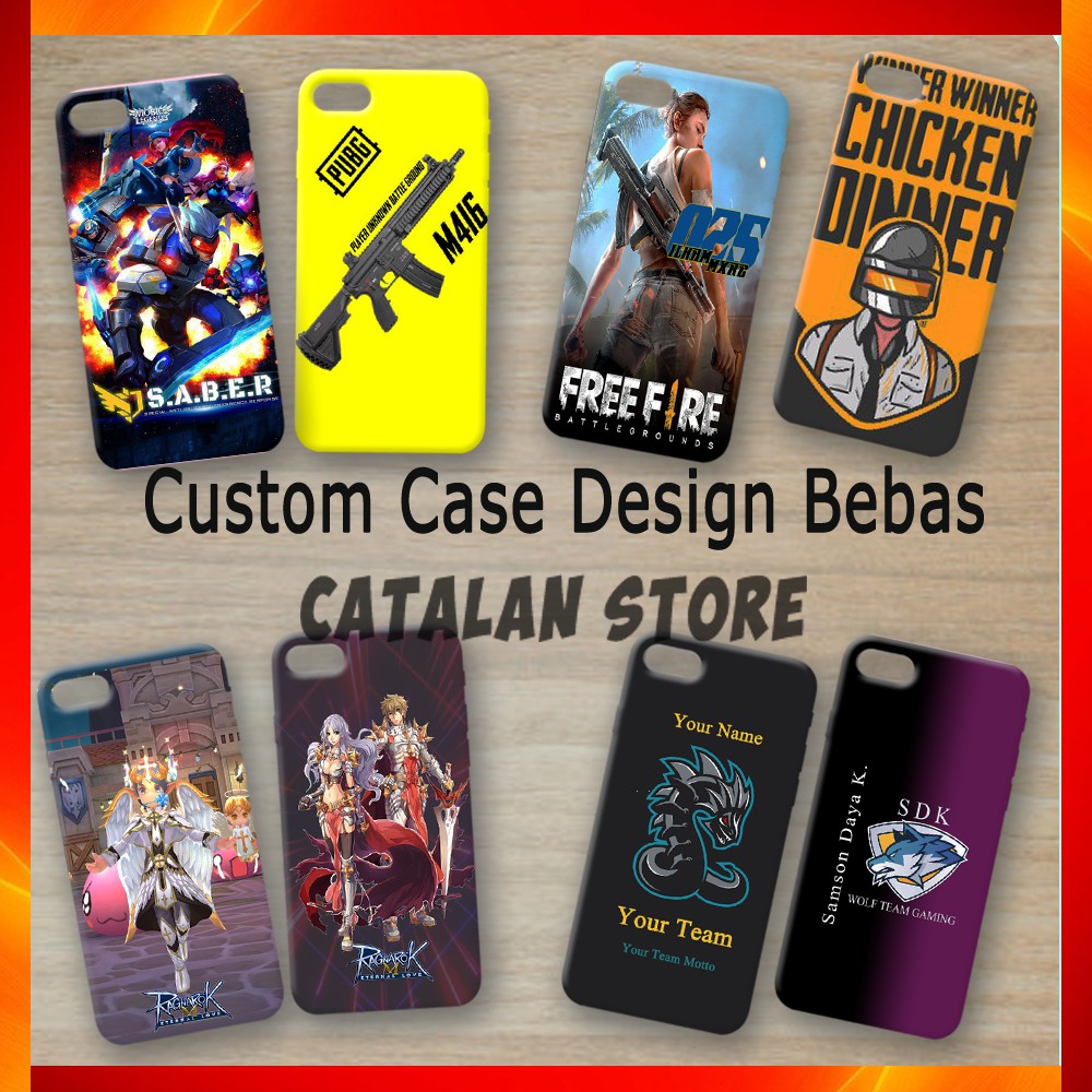 Custom Case Casing Hp Gaming Design Bebas Suka Suka Shopee Indonesia