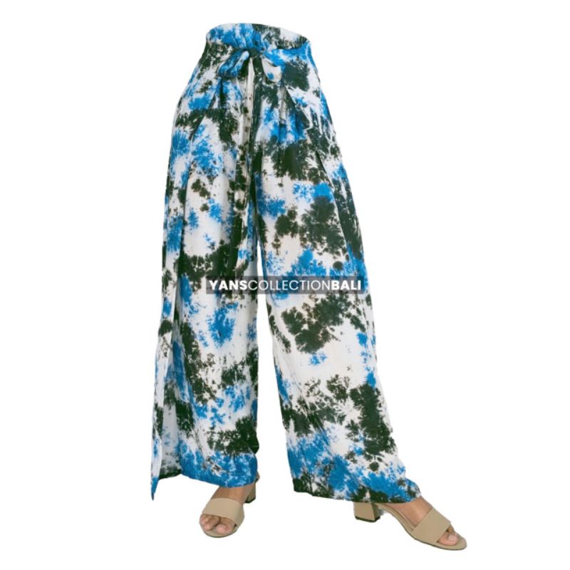 Kulot Panjang Jumbo Samurai Tali-TD biru hitam tali