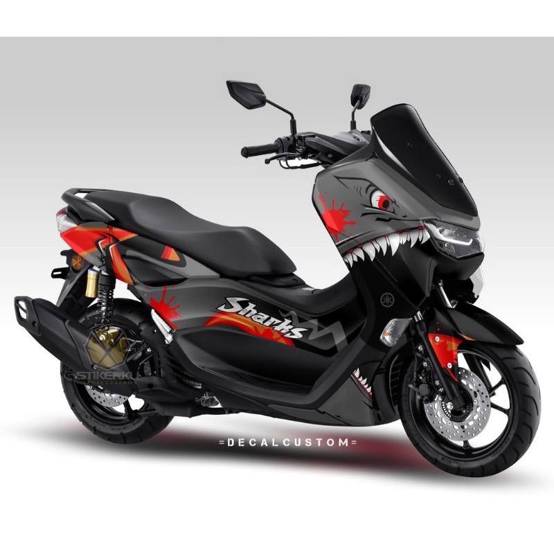 Decal - stiker motor new nmax 2020 full body Striping motor nmax 2020 full motif Stiker nmax variasi