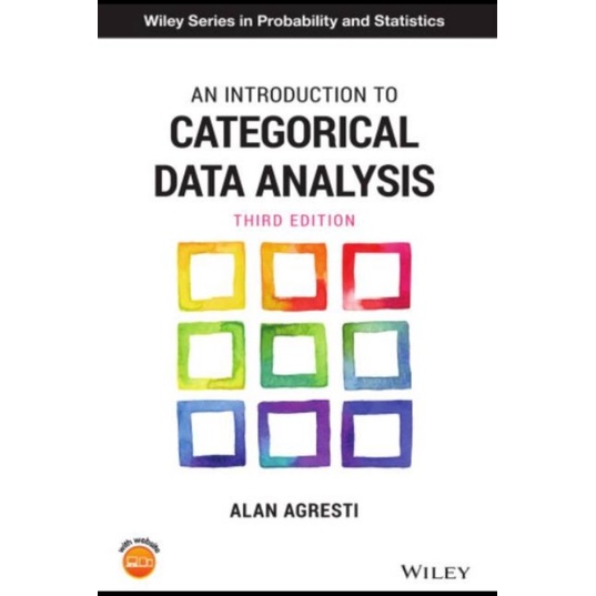 

Categorical Data Analysis-Third edition