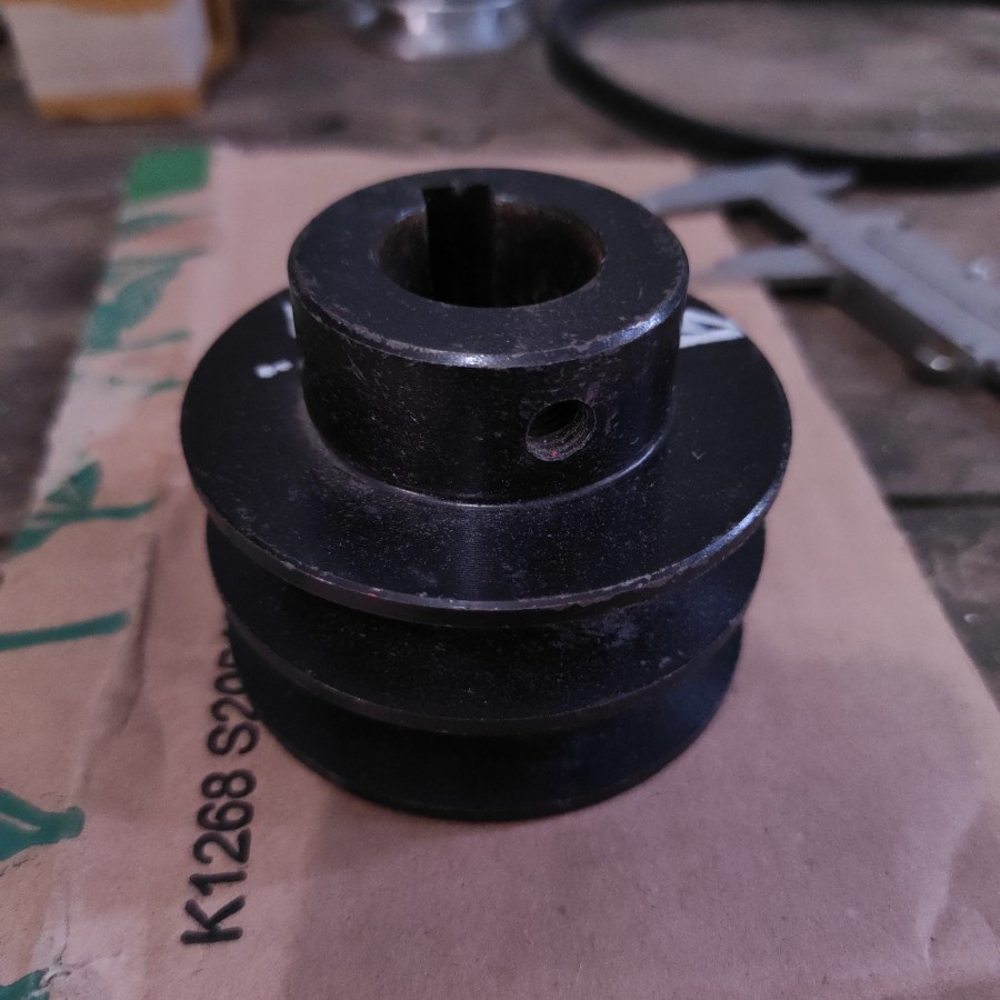 Pulley pully 3 inch A2 as 20 mm poly pully besi cor
