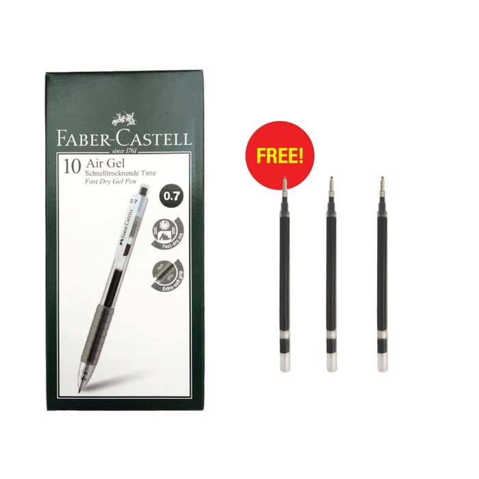 

MURAH AIR GEL BALLPOINT BLACK INK 0.7MM