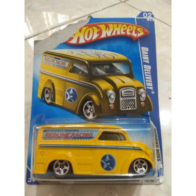 Hot Wheels Dairy Delivery Car