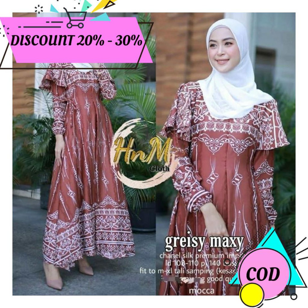 (BAYAR DITEMPAT) NARCIUSS/RAFLESIA MAXI SOFT MAXI FULL MAXMARA LUX LD 110 PJG 140 BUSUI MOTIF ASLI