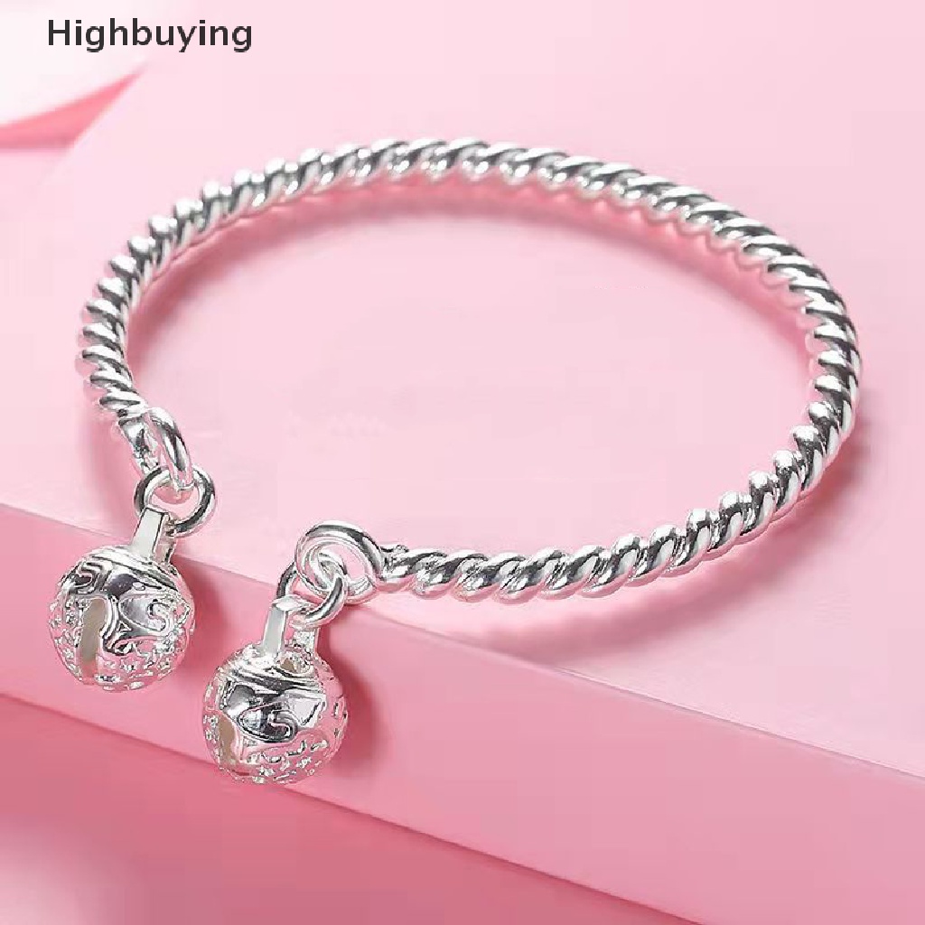 Hbid Gelang Tangan Lapis Silver Adjustable Untuk Wanita Glory