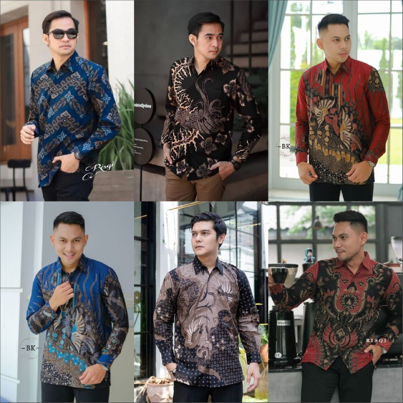 BATIK PRIA LENGAN PANJANG EXCLUSIVE SIZE M L XL XXL HIGH QUALITY KEMEJA BATIK PREMIUM