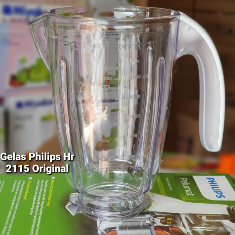 Gelas Jar Blender Philips HR 2115,2116,2061 Plastik