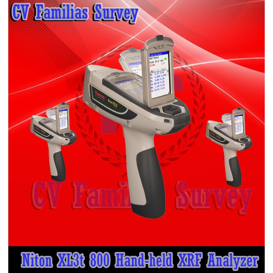 Niton XL3t 800 Hand-held XRF Analyzer