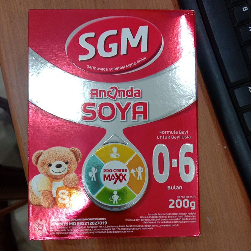 SGM soya 0-6 bulan 200g