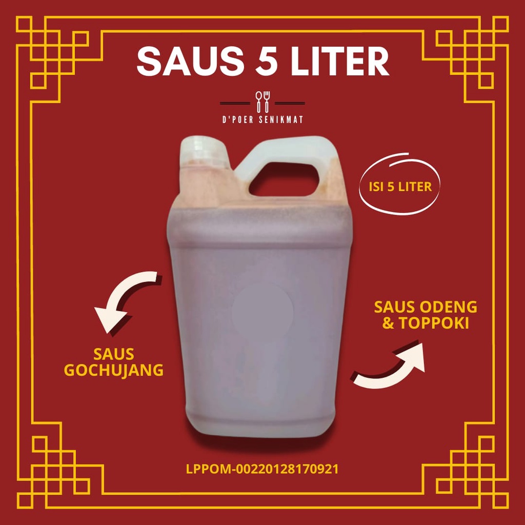 

SAUS GOCHUJANG 5 liter
