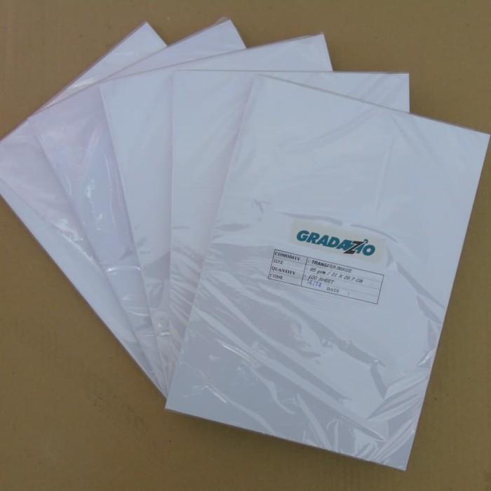 

Transfer Paper Kertas Sublim A4 85Gsm Isi 100 Lembar/Pack
