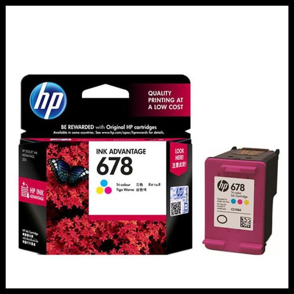 

HP 678 Tri-color Original Ink Advantage Cartridge