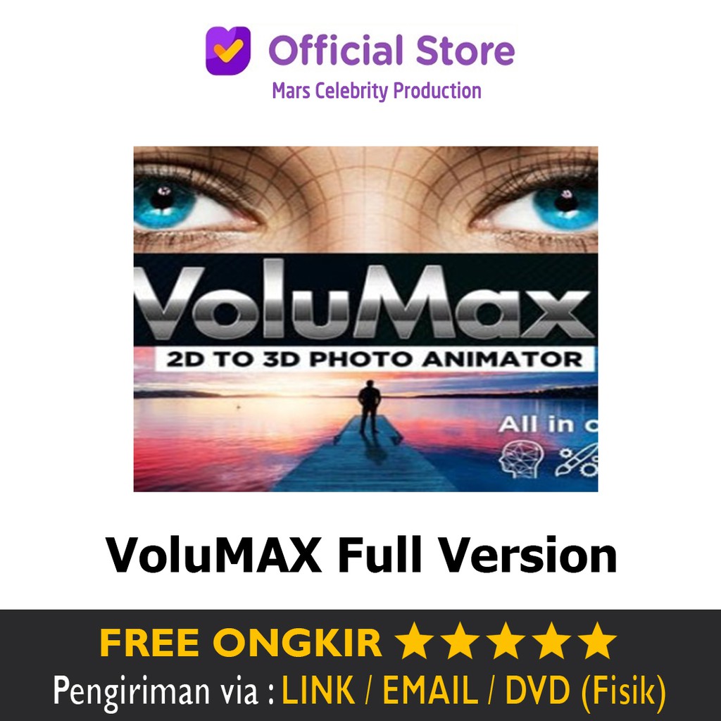 Software VoluMax Full Version - Volu Max 3D Photo Animator 5 After Effect Windows MAC OS