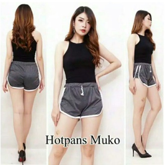 CELANA PENDEK HOTPANTS WANITA MUNIKO TALI DEWASA HOT PANTS KOREA STYLE SANTAI POLOS TALI HOTPANTS BABYTERRY BISA COD TKM