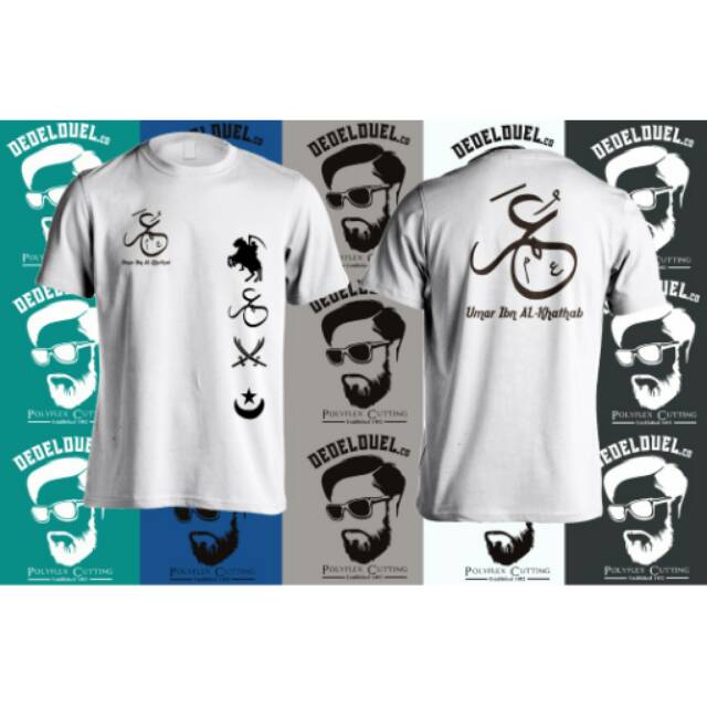 Kaos/baju/t shirt ISLAM UMAR BIN KHATTAB