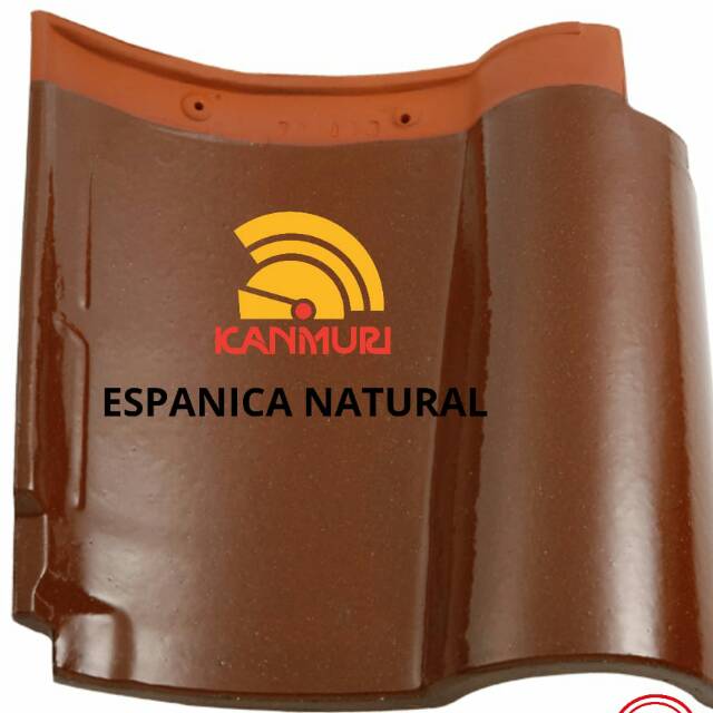 Genteng Kanmuri Tipe Espanica Natural