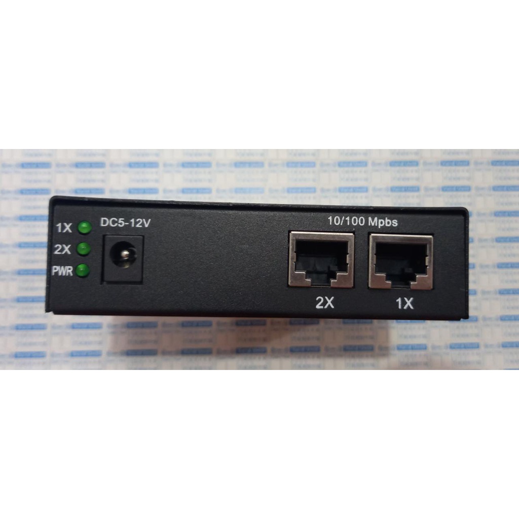 Zimmlink ZCF-122F Media Converter  2 Port FO SC AB to 2 Port LAN 10/100Mbps