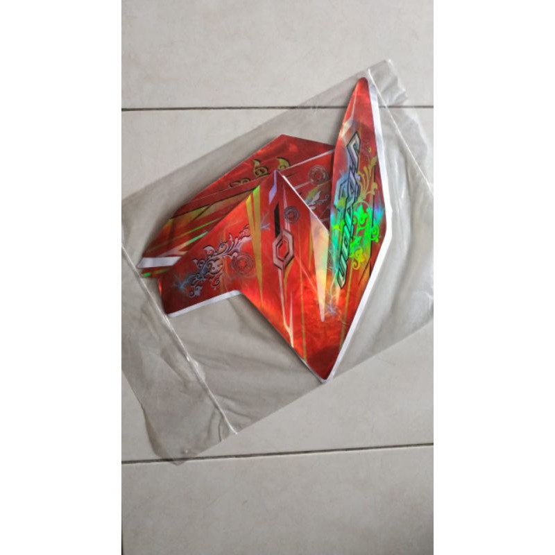 STRIPING NEW VIXION LIGHTNING / NVL (HOLOGRAM) / STIKER STRIPING LIS MOTOR VARIASI NVL