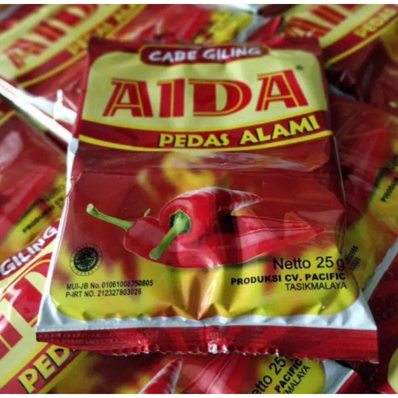 

Bubuk Cabe Kering Aida 25gr