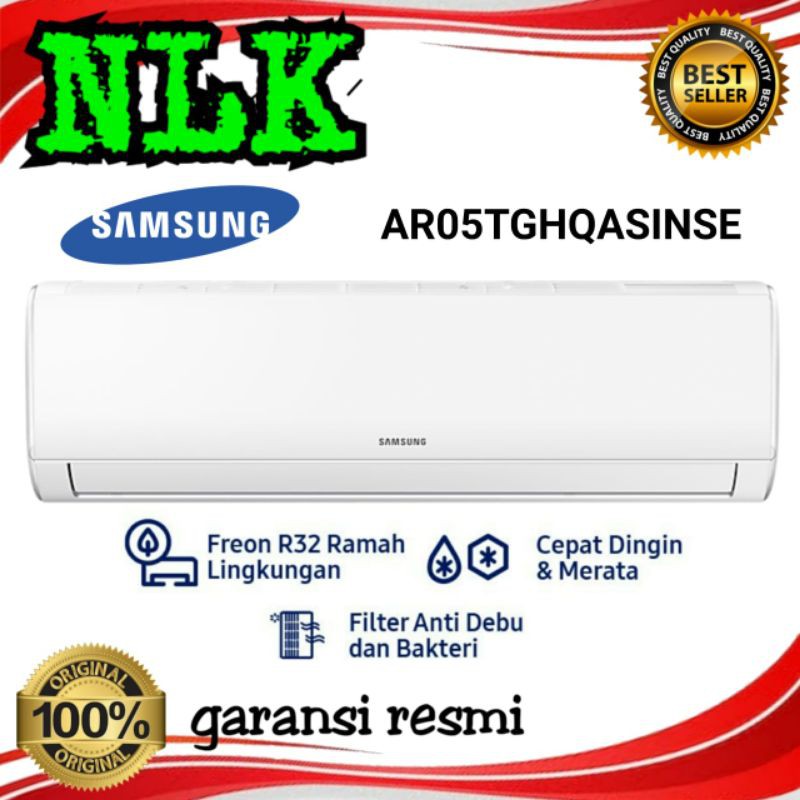 AC Samsung 1/2 PK AR - 05 BGHQ R32 HARGA UNIT ONLY