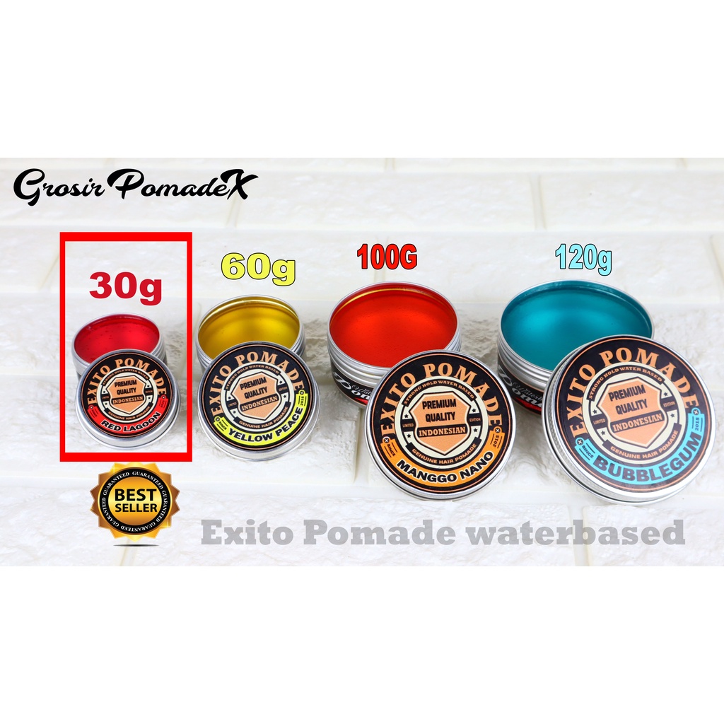 Exito Pomade waterbased 30g premium grade