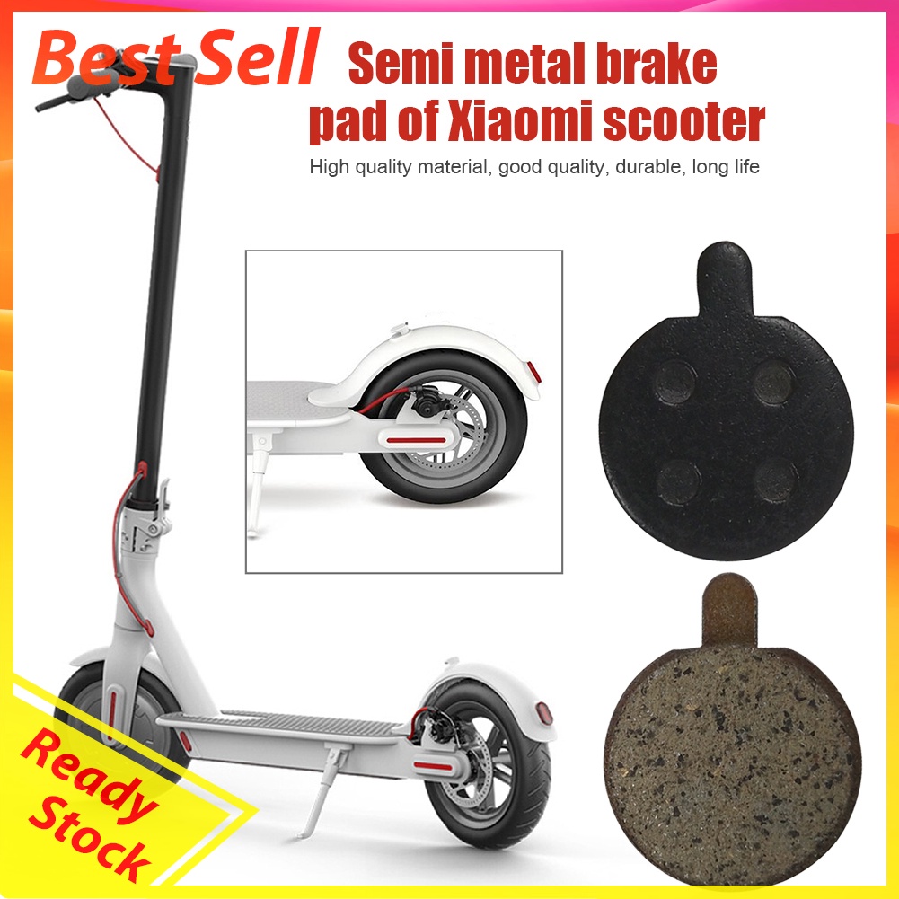 2 Pair Electric Kick Scooter Friction Plates Disc Brake Pads for M365 Pro