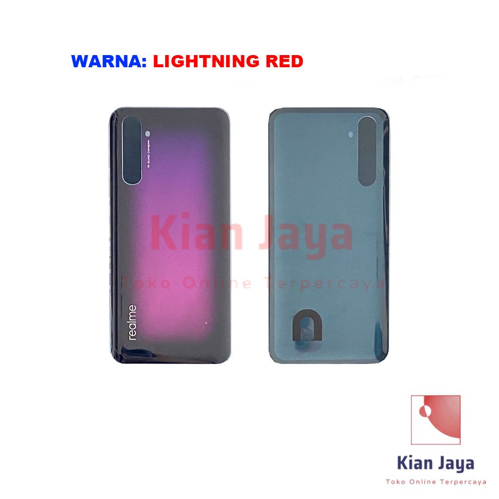 Backdoor Realme 6 Pro Back Cover Tutup Belakang Baterai Cassing Casing Backcase Original