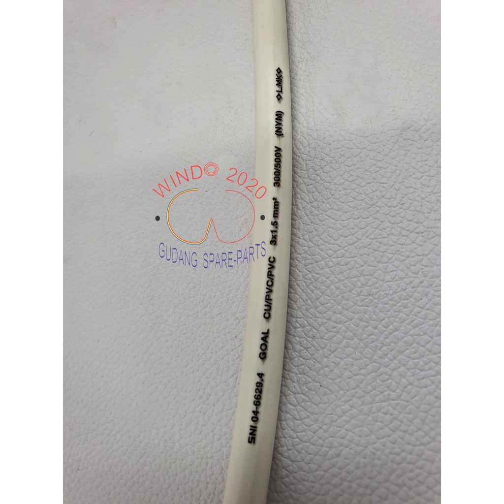 (DI JUAL METERAN) KABEL NYM 3X1.5 | KABEL TUNGGAL AC 3 X 1.5 | KABEL KAWAT TEMBAGA AC